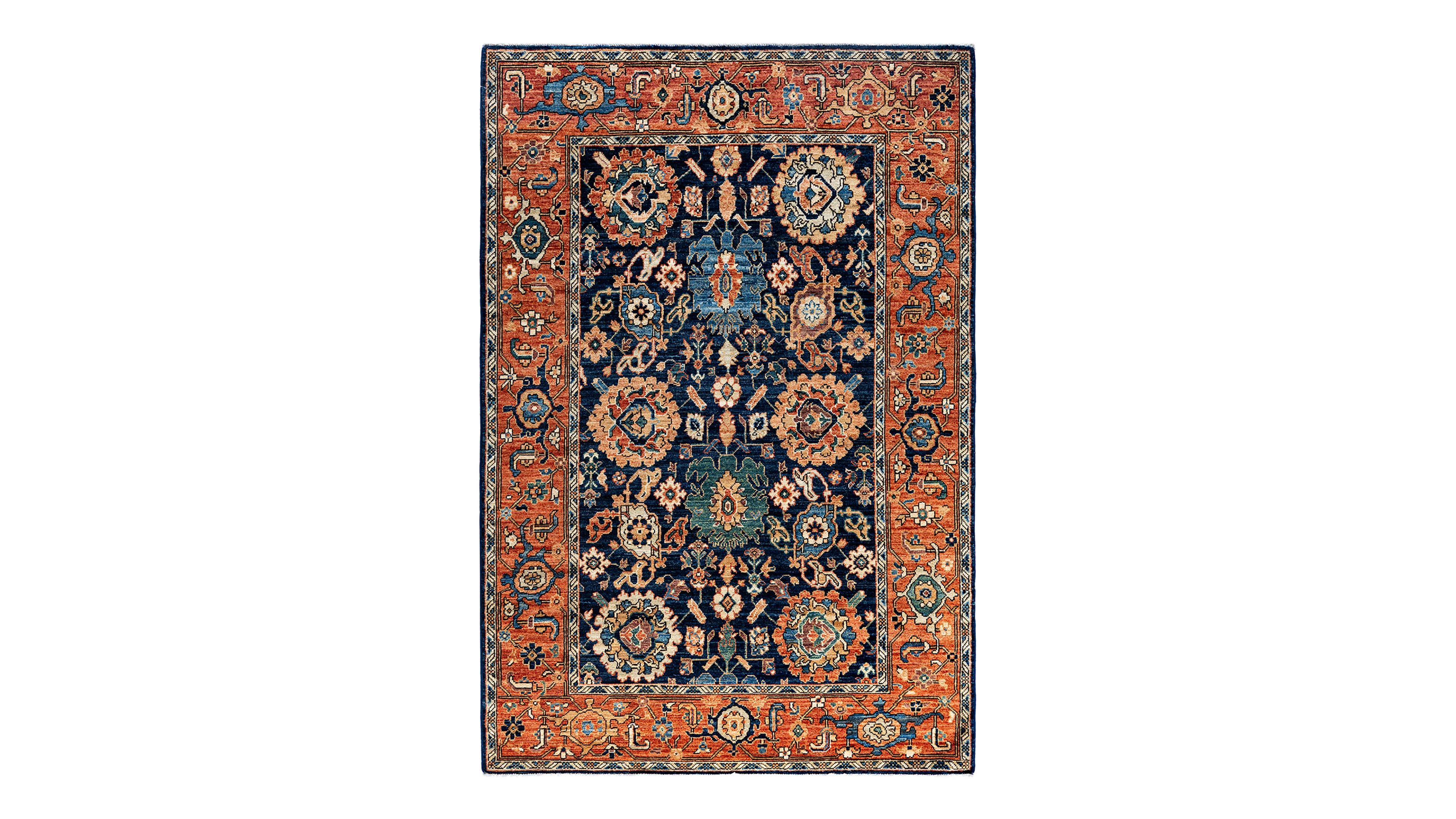 Adorn Hand Woven Rugs Serapi M1993 4'10"x6'11" Area Rug