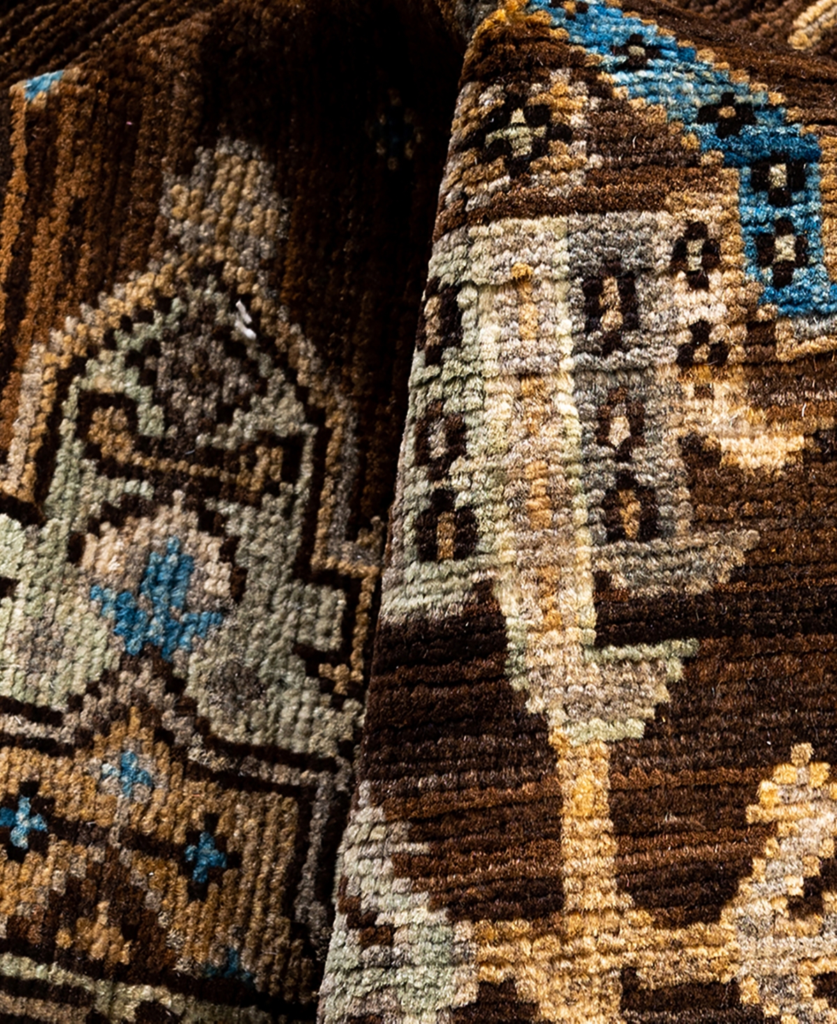 Adorn Hand Woven Rugs Serapi M1993 3'11"x6' Area Rug In Brown