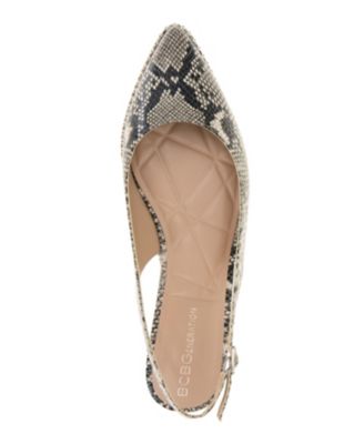 Women's Valerie Studded Slingback Pointed-Toe Flats