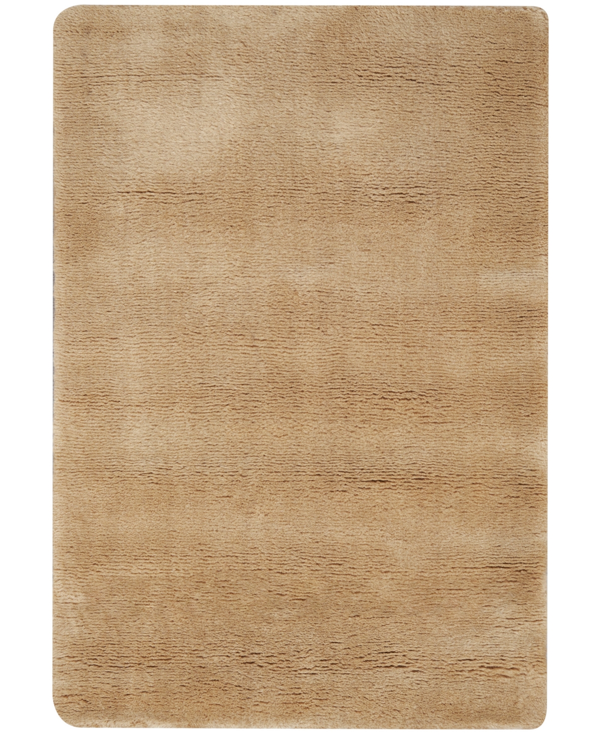 Nourison Home Plush Cloud Plc01 2'x3' Area Rug In Camel