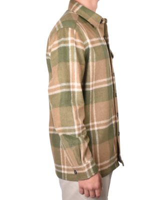 Men's Buffalo Plaid Shirt Jacket