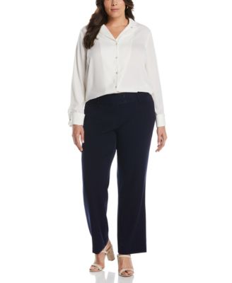 Plus Size Curvy Fit Short Length Bootcut Pant