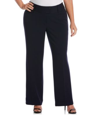 Plus Size Curvy Fit Bootcut Pant