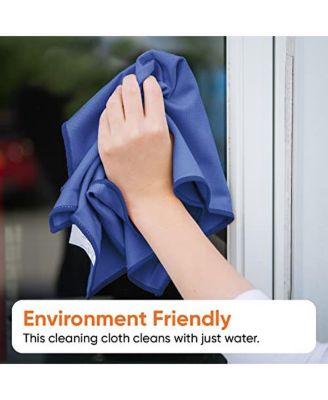 Microfiber Glass, Window, and Mirror Cleaning Cloth 14&amp;quot;x16&amp;quot;