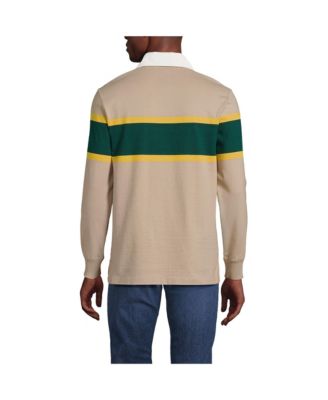 Мужская рубашка для регби в полоску с длинным рукавом Lands End Lands End 11390₽