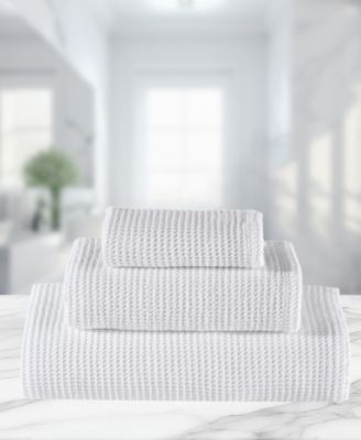 Embiez Turkish Cotton Waffle 3-Pc. Bath Towel Set