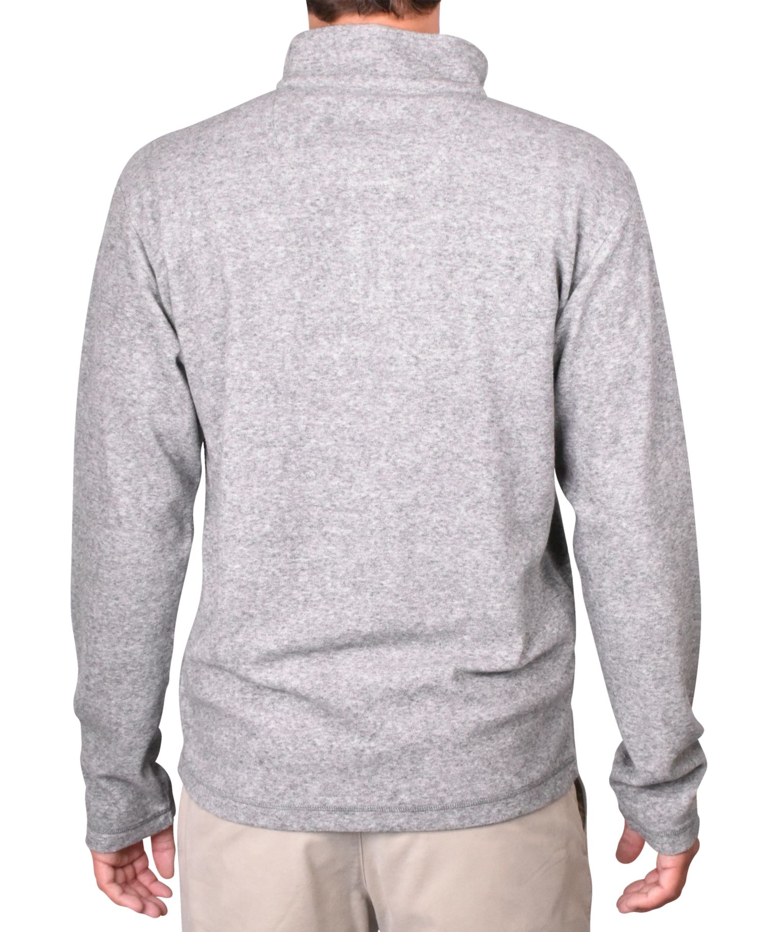 Men's Soft-Brushed Knit Quarter-Zip Sweater