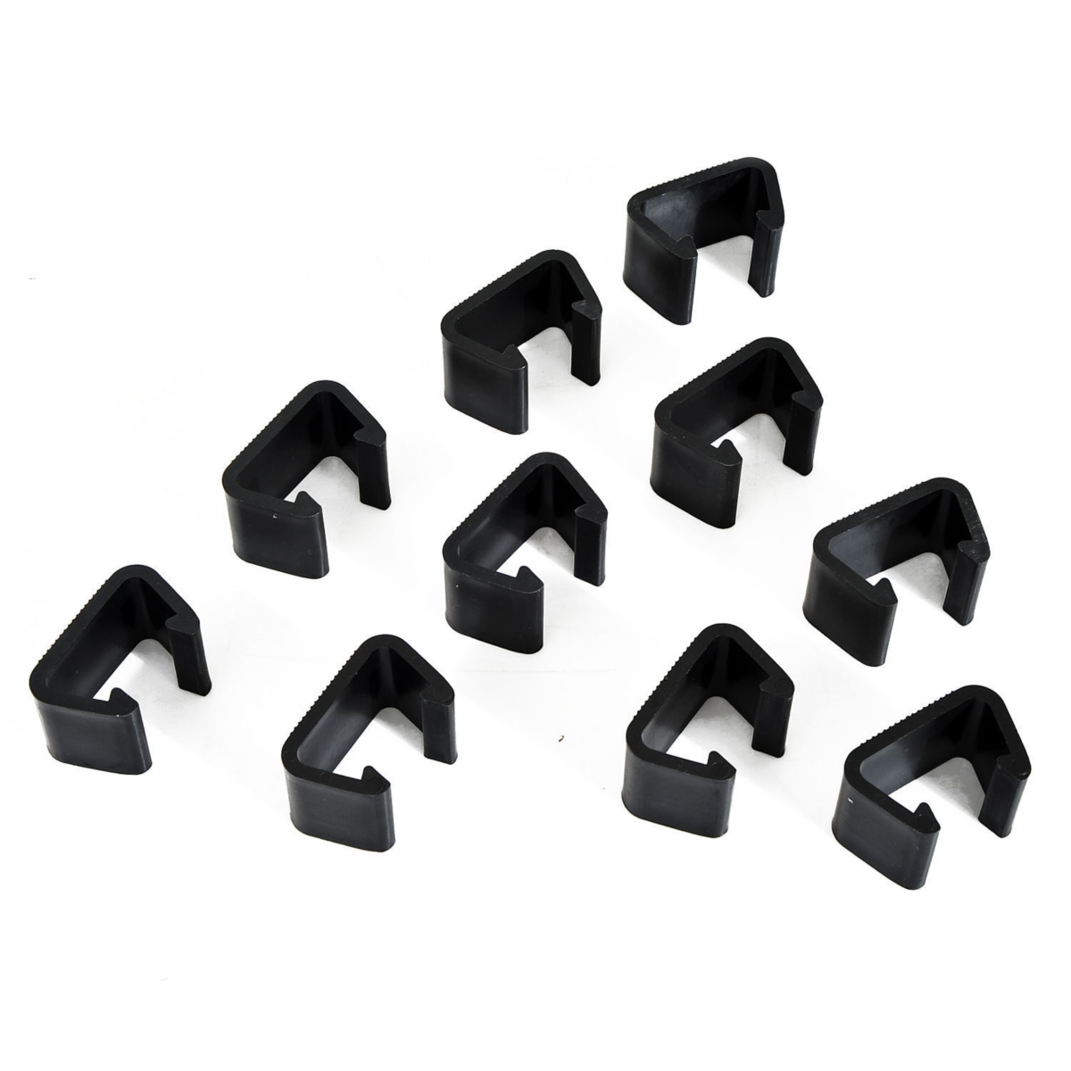 Outdoor Sectional Connector Clips for Modular Patio Furniture - Black