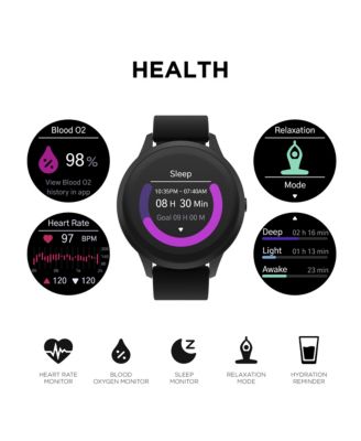 Sport 4 Unisex Silicone Strap Smartwatch 43.2mm