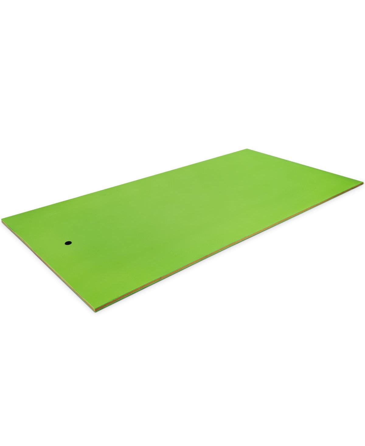 12 x 6 3 Layer Floating Water Pad-Green - Green