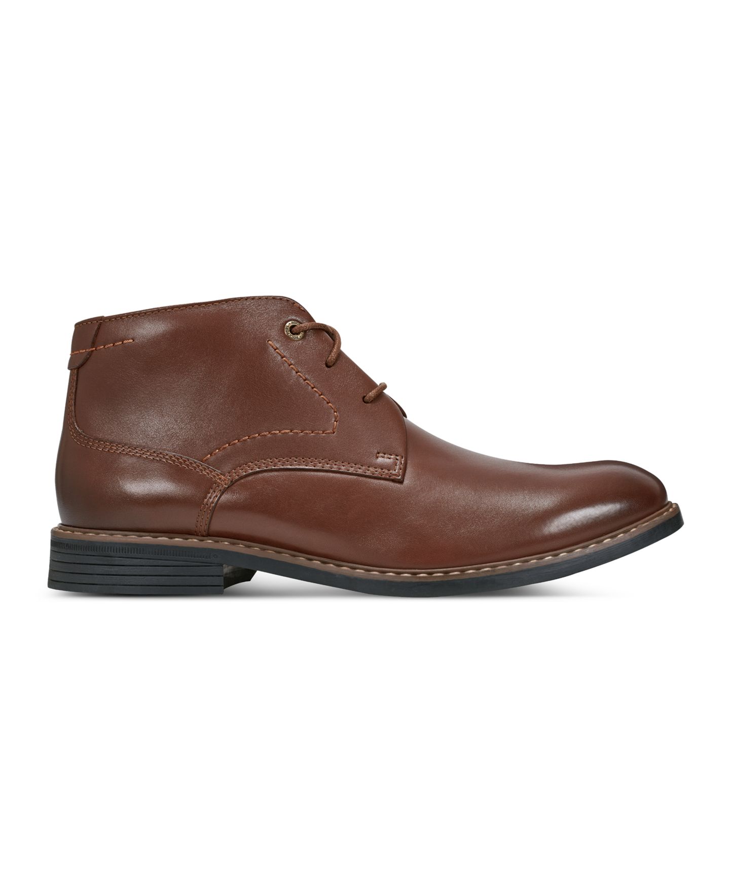 Мужские ботинки Rockport Classic Break Chukka, цвет: Тёмный коричневый кожаный — фото 2