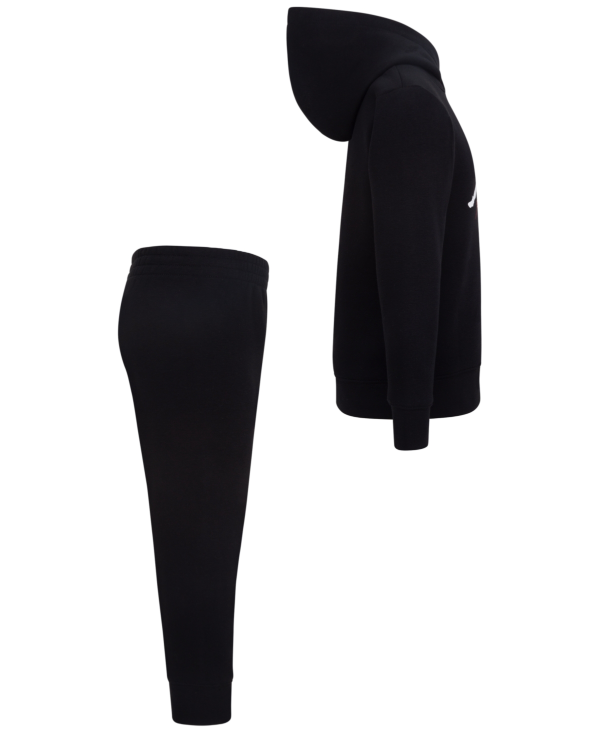 Jordan Little Boys Jump Man Flight Pullover Hoodie and Pants, 2-Piece Set