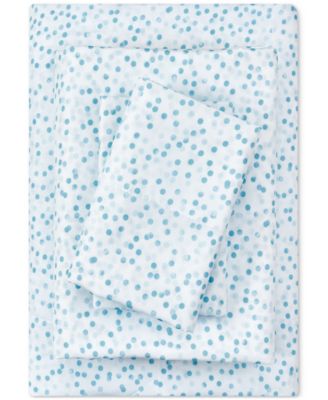 Microfiber Easy Care Printed 4-Pc. Sheet Set, Full