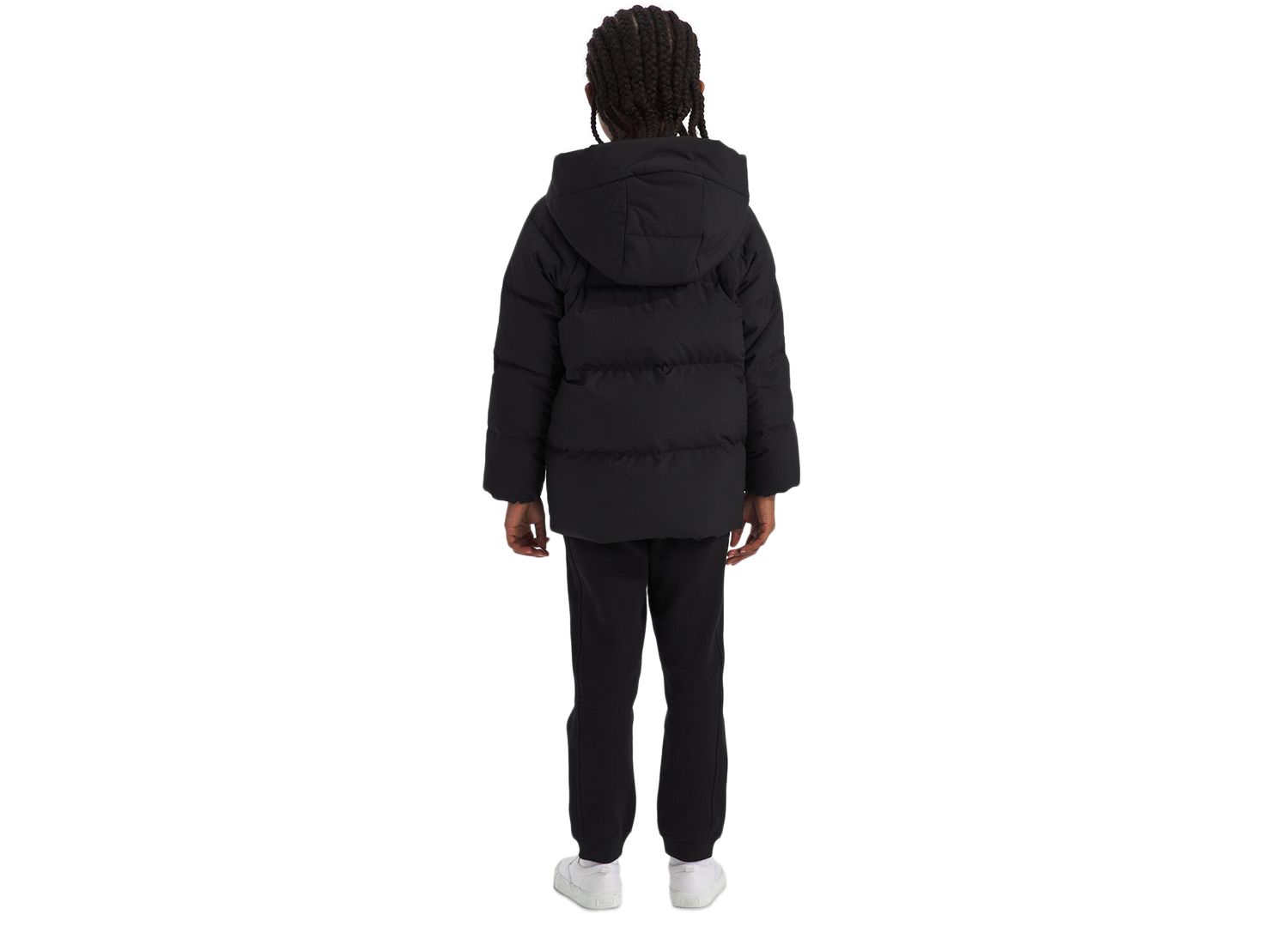 Toddler & Little Girls North Quilted Fleece-Lined Full-Zip Hooded Down Parka