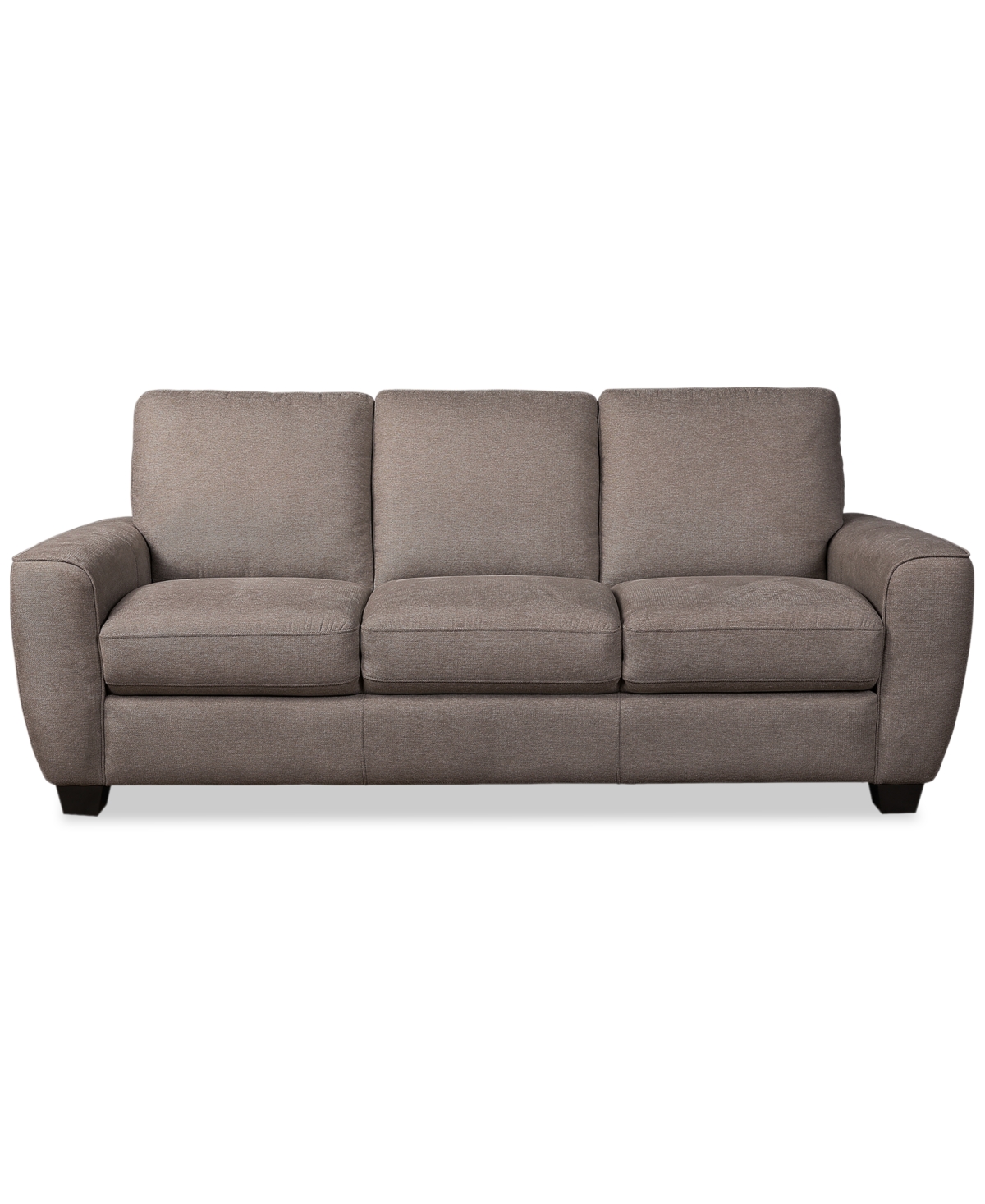 Macy's Myriem 87" Fabric Sofa, Created For  In Tobacco