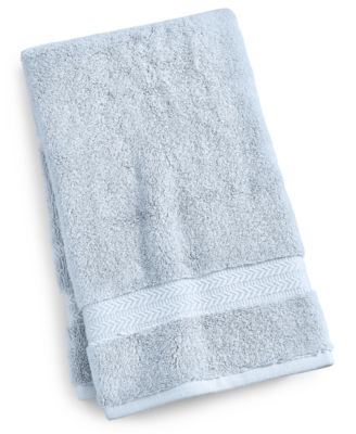 Hotel Collection Finest Elegance Luxury Turkish Cotton Hand Towel. 18" x 30" - Ice Blue, Hand Towel