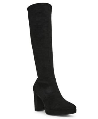 Anne Klein Women s Journey Block Heel Knee High Dress Boots Macy s