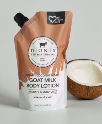 Creamy Coconut Oats Goat Milk Body Lotion Refill Pouch 16.9 fl oz