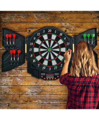 Professional Electronic Dartboard Set with LCD Display