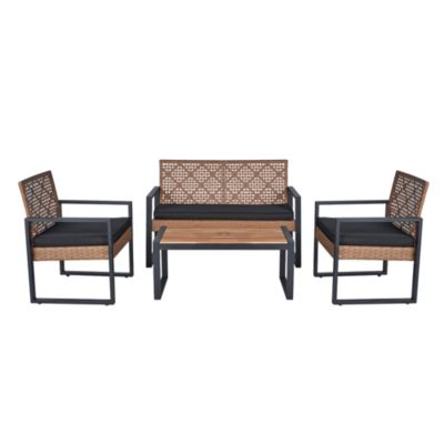 Streamdale Acacia Wood Patio Set for Outdoor Spaces