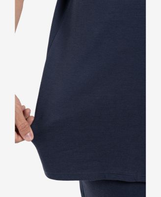 Men's Camp Collar Short Sleeve Textured Button-Up Shirt