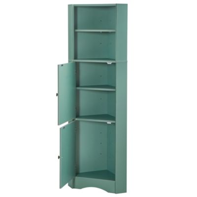 Streamdale Freestanding Bathroom Corner Cabinet with Shelves