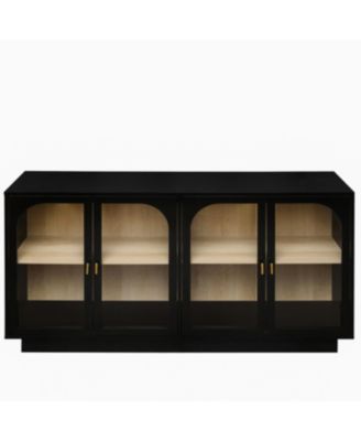 Storage Cabinet with Acrylic Door for Living Room, Dining Room, Study