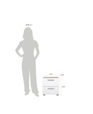 Austin 2 Drawer Nightstand