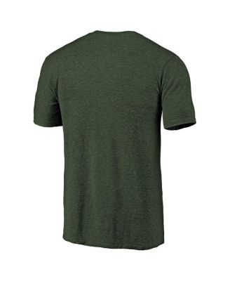 Men's Green Portland Timbers Distressed Primary Logo Tri-Blend T-Shirt