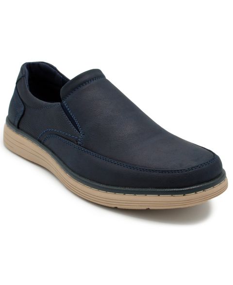 Мужские туфли Aston Marc Galt Casual Slip-On, цвет: Тёмно-синий
