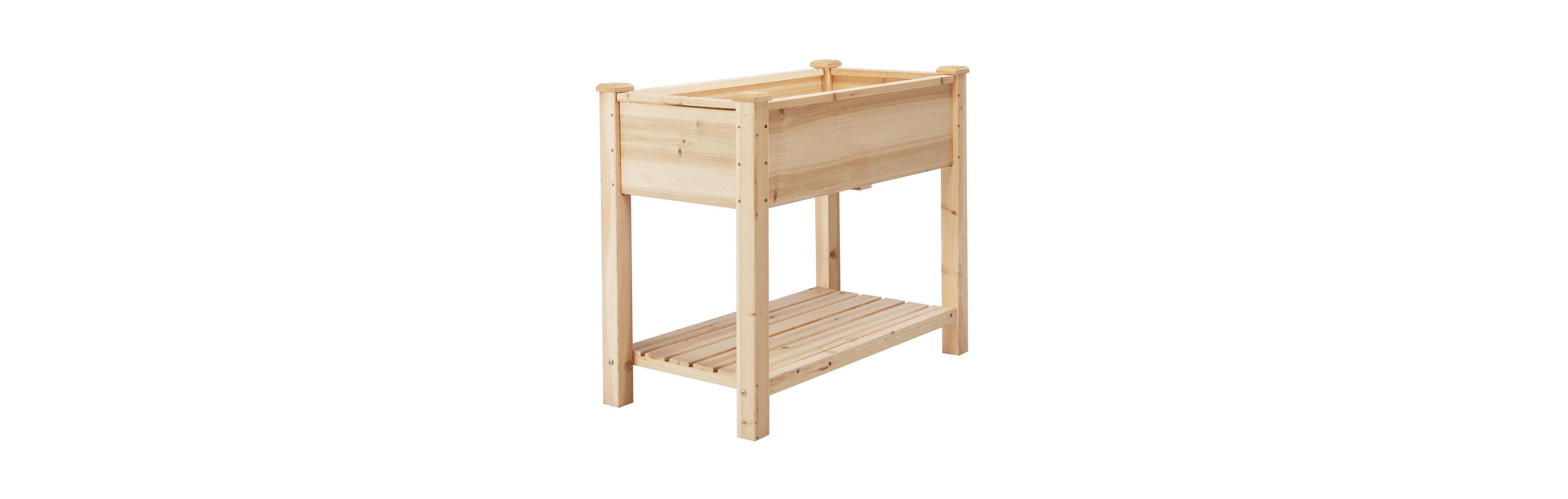 Yaheetech Wooden Raised Garden Bed for Yard Use