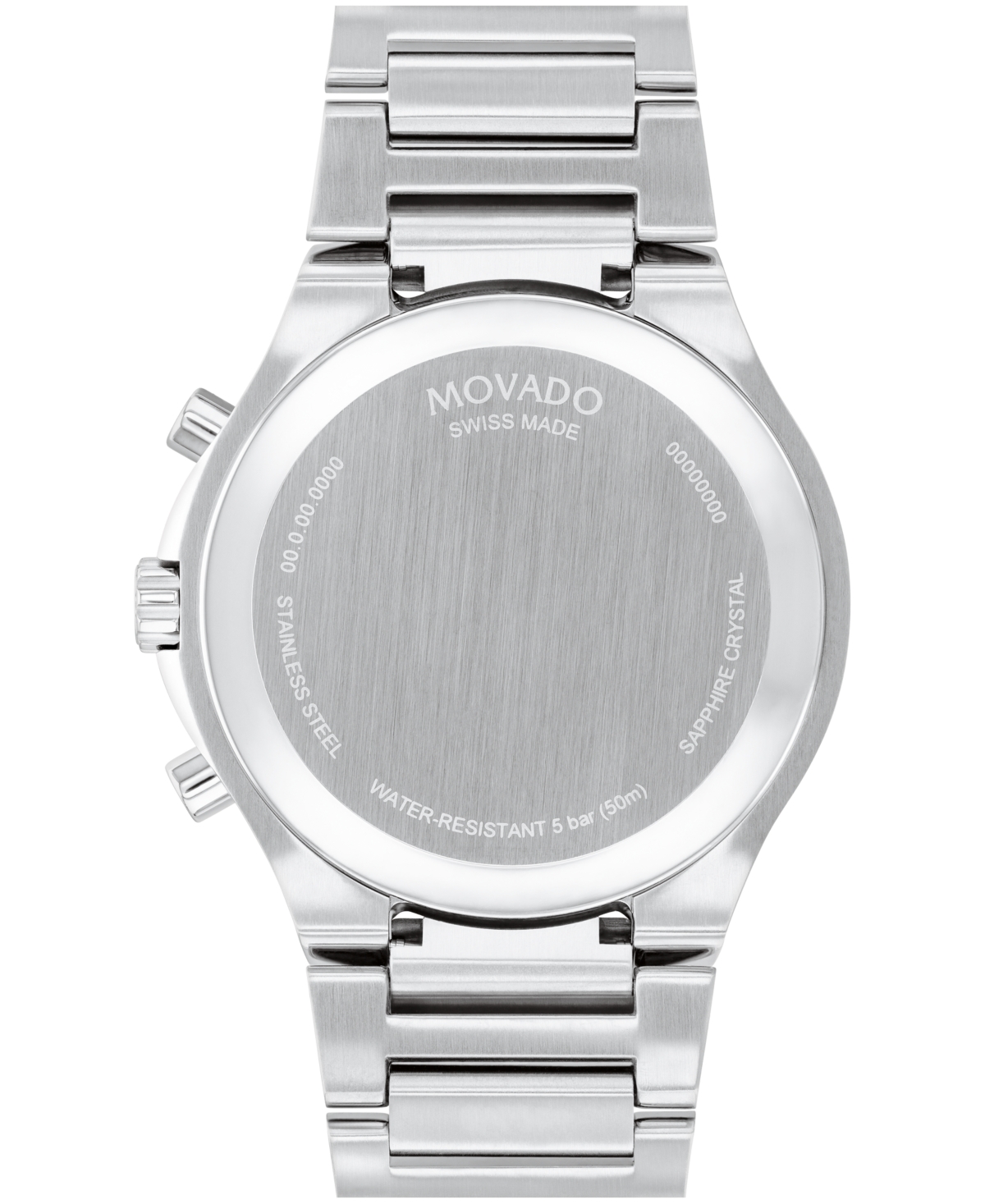 Movado Men's Se Swiss Quartz Chrono Stainless Steel Watch 42mm In Silver-tone