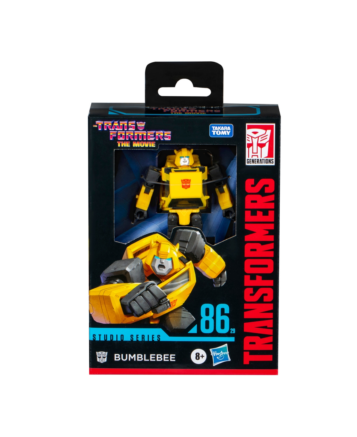 Transformers Studio Series Deluxe The Movie 86-29 Bumblebee Action Figure In No Color