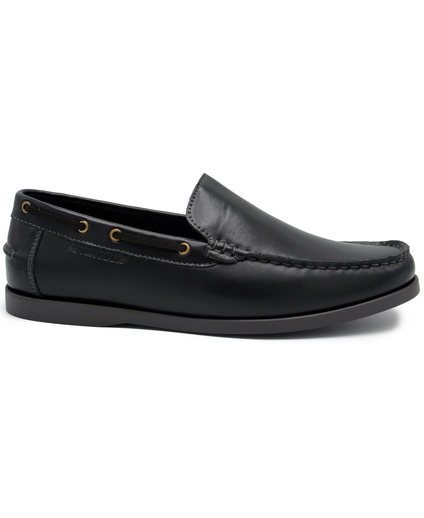 Мужские туфли Aston Marc Abrams Comfort Driving Loafer, цвет: Чёрный — фото 3