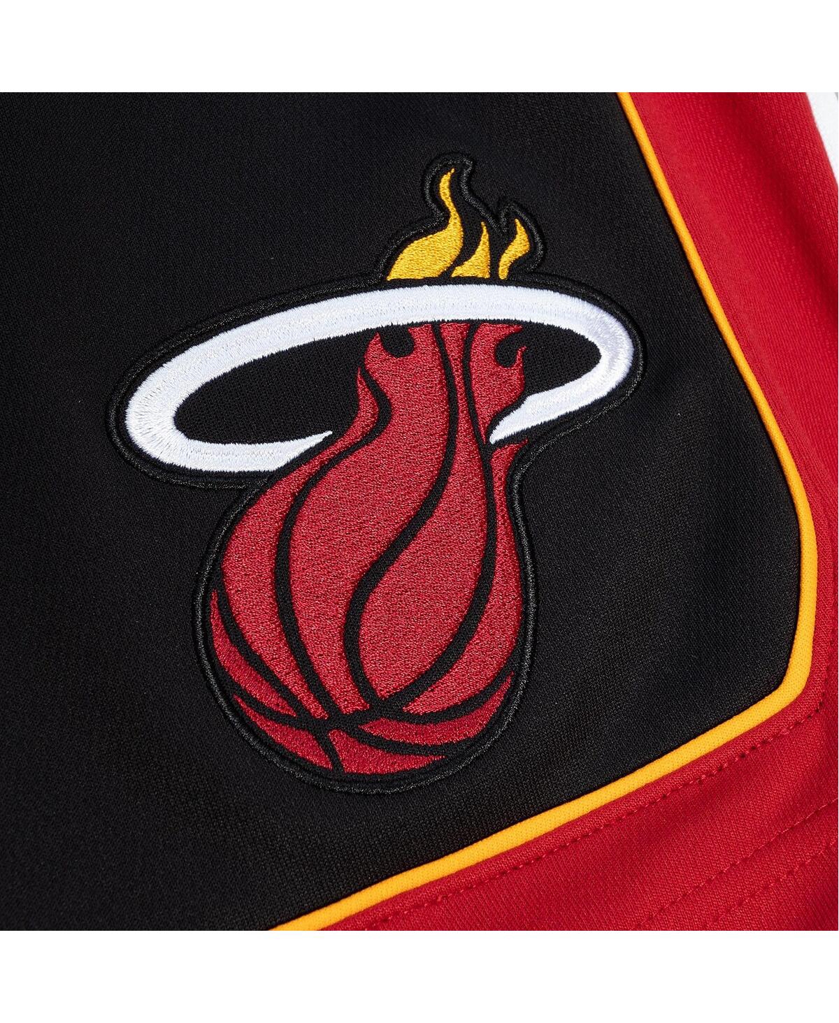 Mitchell & Ness Men's Black Miami Heat 2012-13 Hardwood Classics Road Replica Shorts In Black
