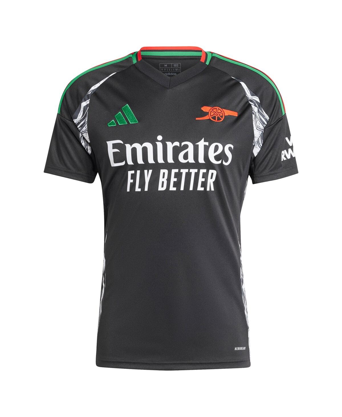 Adidas Men'sArsenal 2024/25 Away Replica Jersey - Black