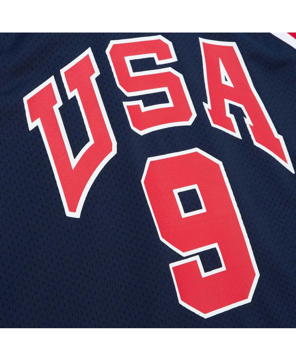 Mitchell & Ness Men's Michael JordanUsa Basketball 1984 Authentic Jersey - Navy