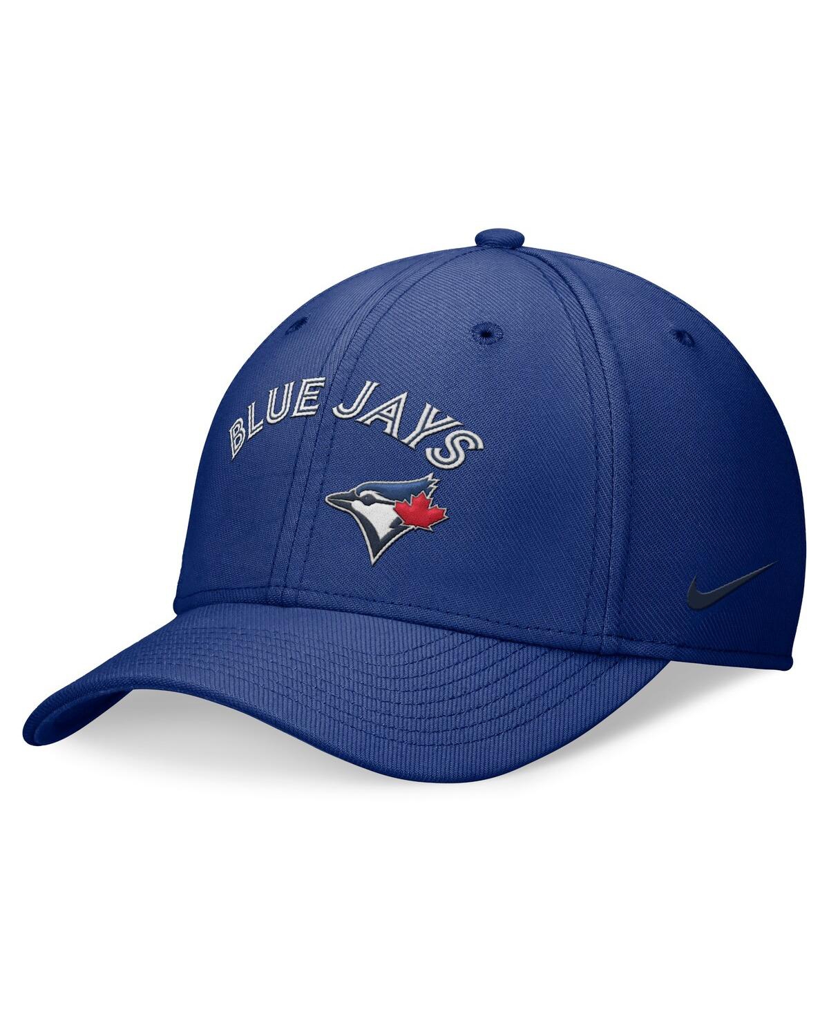 Nike Men'sToronto Blue Jays Primetime Performance SwooshFlex Hat - Royal