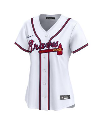 Women's Spencer Strider White Atlanta Braves Home Limited Player Jersey