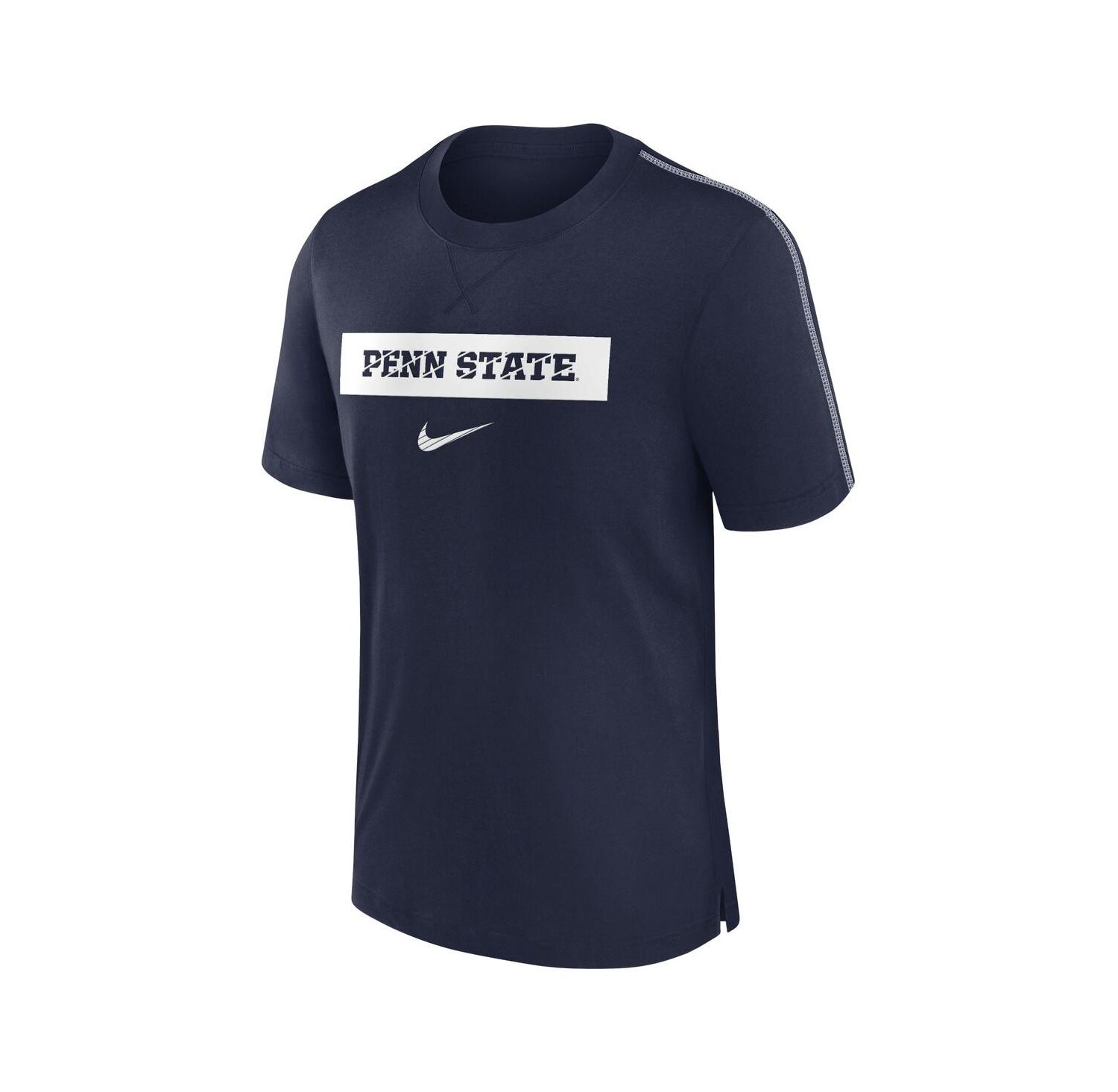 Men's Navy Penn State Nittany Lions 2024/25 Sideline Player Performance Tri-Blend T-Shirt