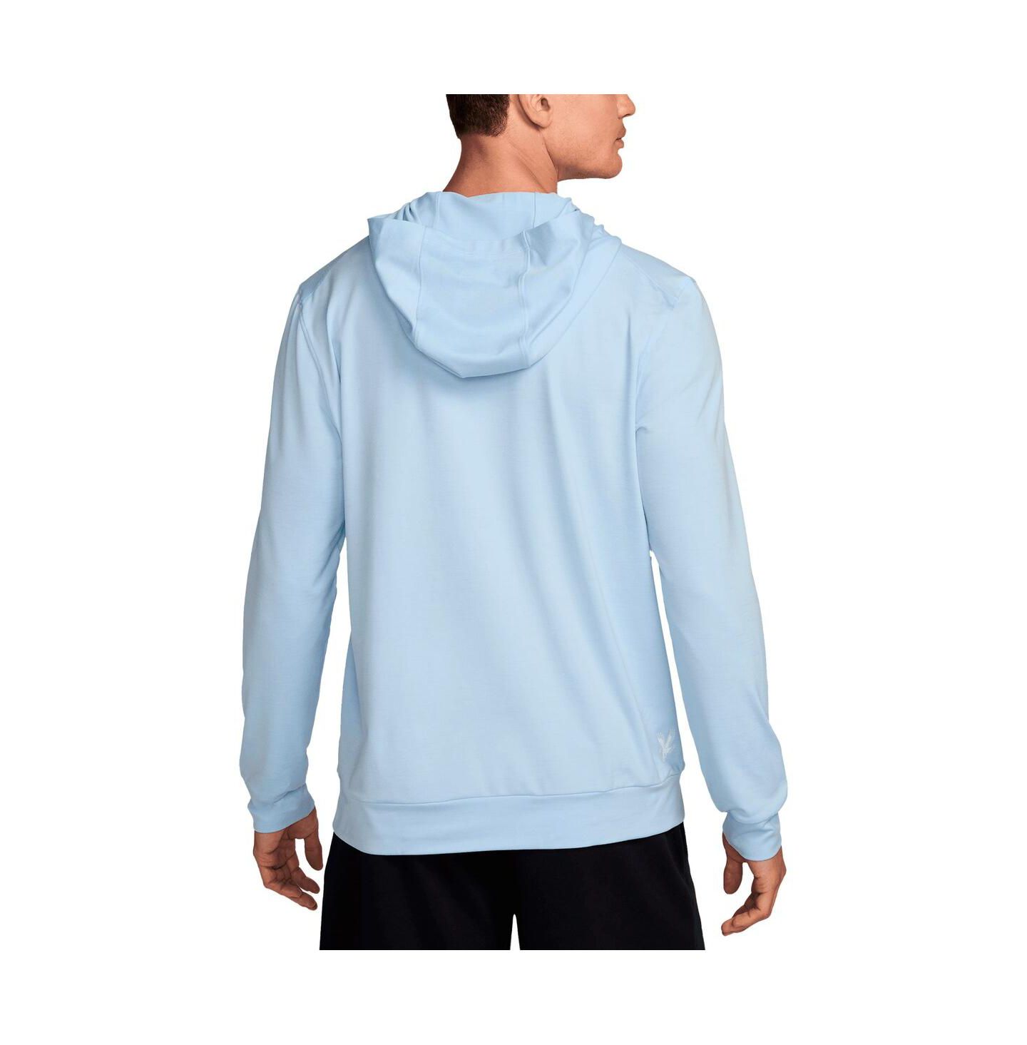 Мужское худи Nike Light Blue U.S. Paralympics Restore Yoga Long Sleeve T-Shirt — фото 2