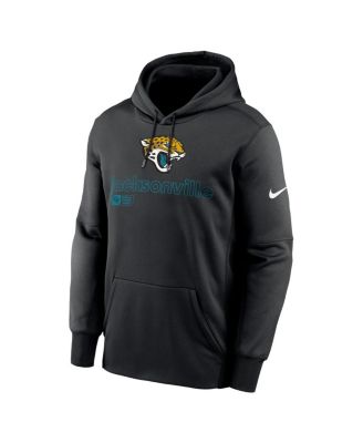 Men's Black Jacksonville Jaguars Performance Pullover Hoodie