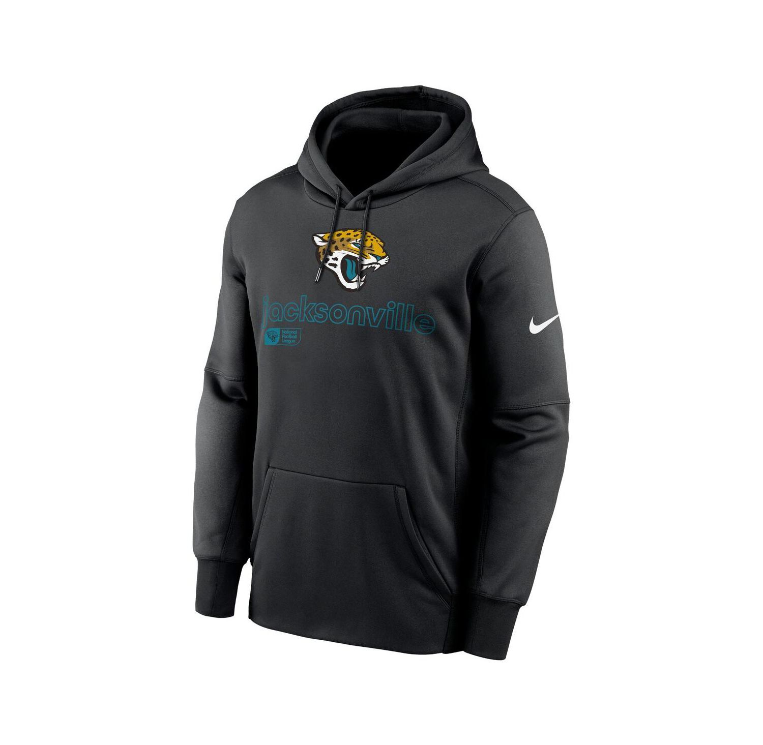 Men's Black Jacksonville Jaguars Performance Pullover Hoodie