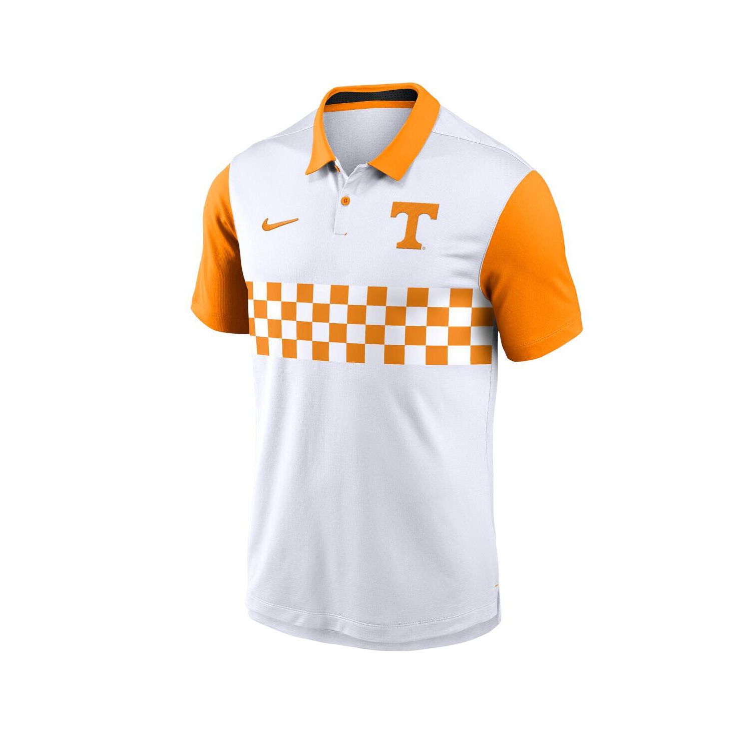 Men's White Tennessee Volunteers Primetime Campus Vapor Performance Polo