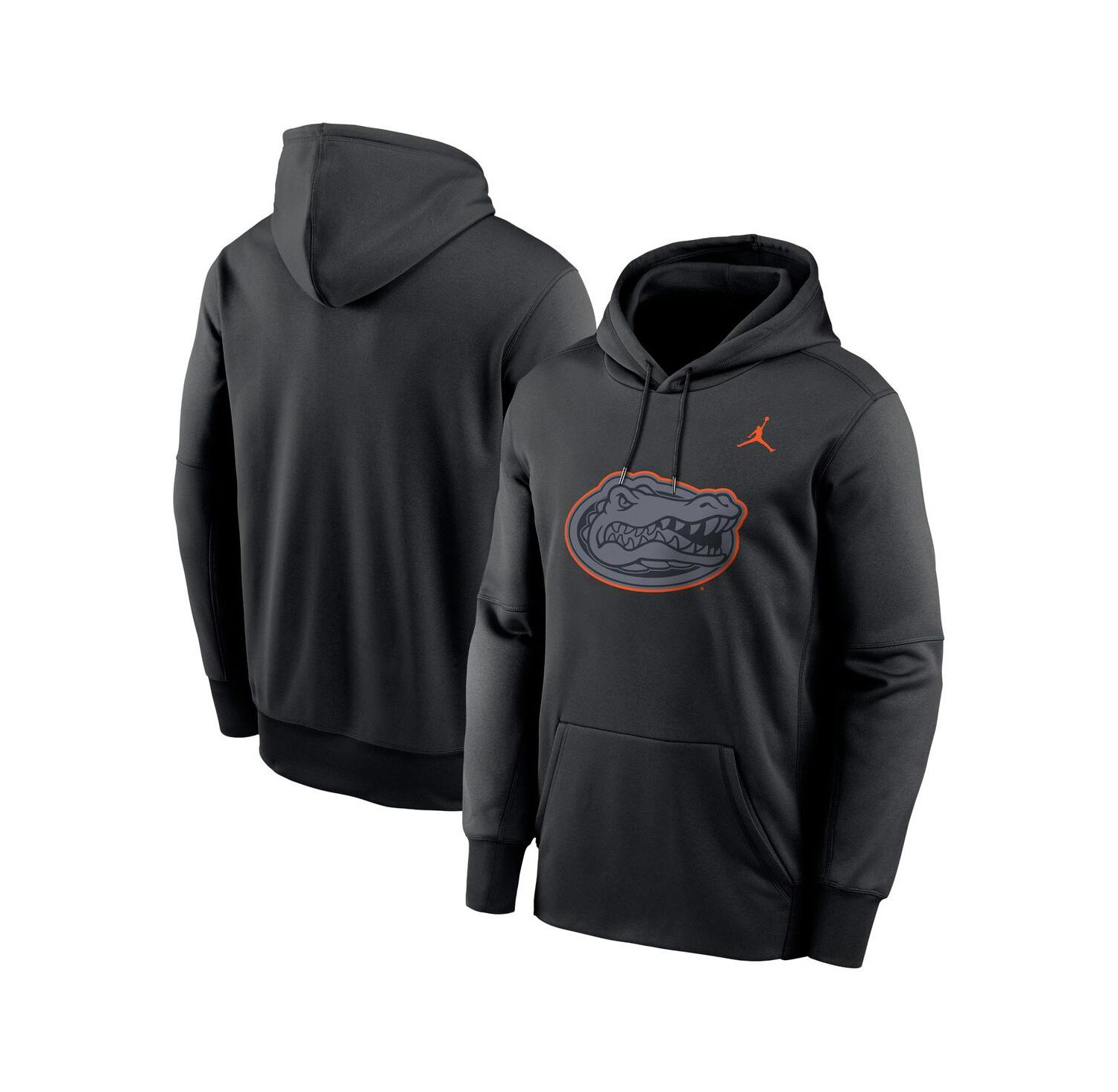 Men's Black Florida Gators Color Pop Performance Fleece Pullover Hoodie