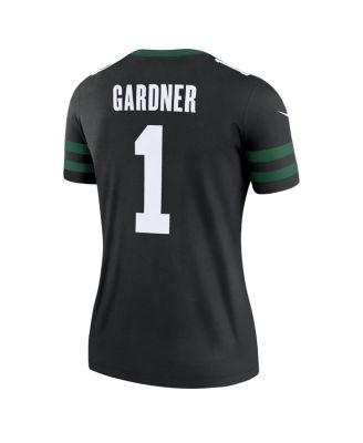 Women's Ahmad Sauce Gardner Black New York Jets Legend Jersey