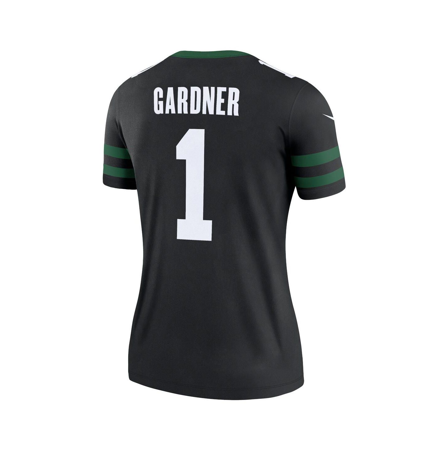 Женское джерси Nike Women's Ahmad Sauce Gardner Black New York Jets Legend Jersey — фото 3