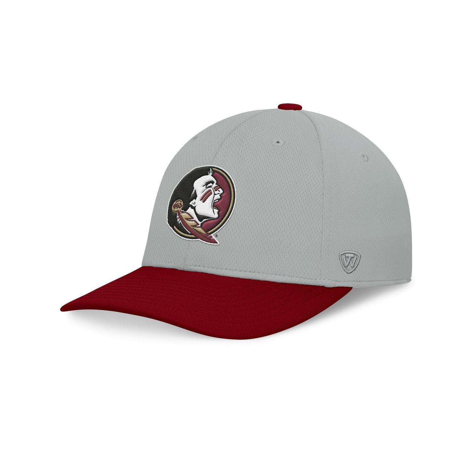 Men's Gray/Garnet Florida State Seminoles Mick Flex Hat