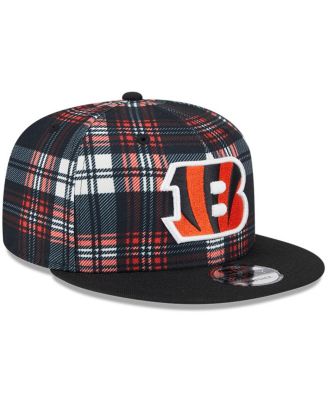 Men's Black Cincinnati Bengals 2024 Sideline Statement 9FIFTY Snapback Hat