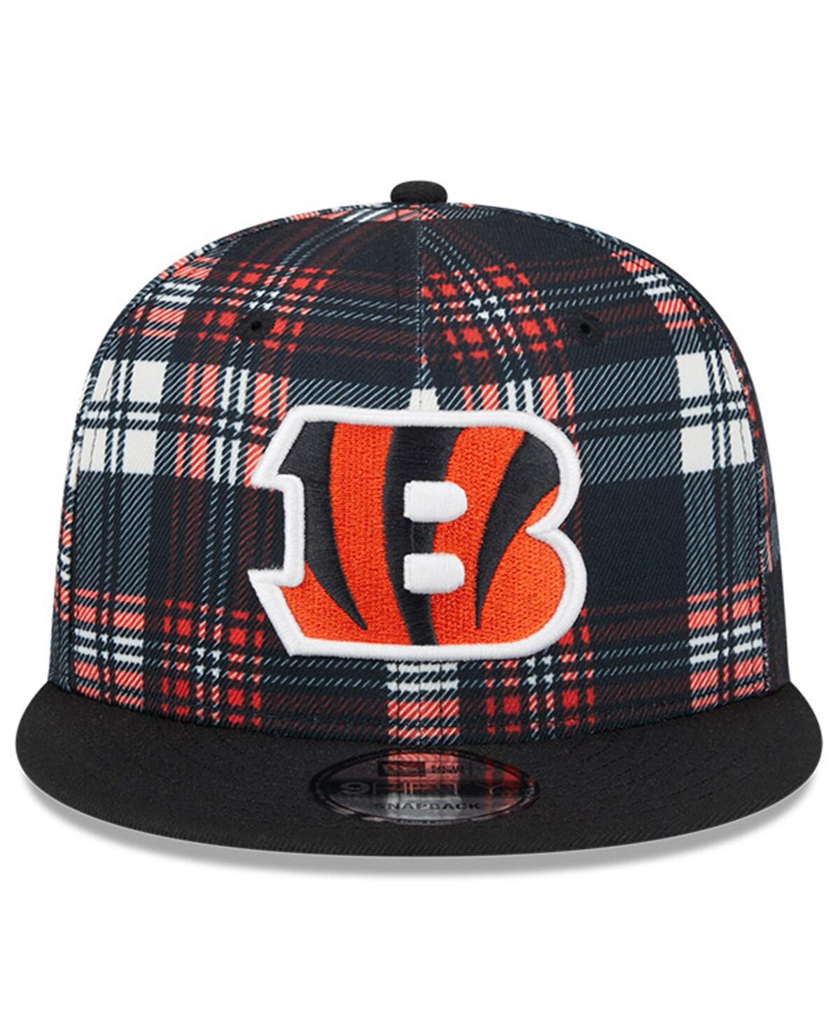 Shop New Era Men's Black Cincinnati Bengals 2024 Sideline Statement 9fifty Snapback Hat
